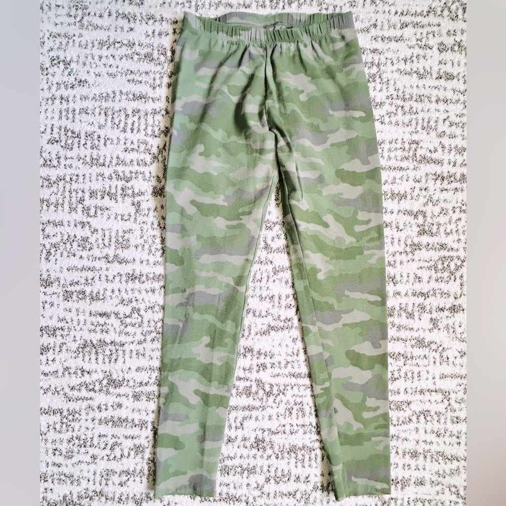 Girls XL 14 Leggings Set (3) - Old Navy Tie Dye & Cat Jack Camo EUC - Picture 2 of 4